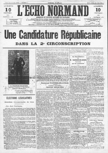 L'Echo Normand 1914