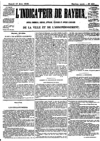 L'Indicateur de Bayeux 1848